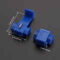 Baomain Solderless Wire Quick Splice Connector Blue- 16-14 Gauge Kt802p3-b Pack Of 200