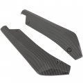 Ocpty Rear Bumper Diffuser Universal Pp Side Fender Skirt Lip Splitter Canard Protector Glossy Carbon Look Canards Spoiler