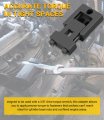 08-00 Adjustable Torque Wrench Adapter 8 In Drive For 6 19mm Metric 4 Sae And 12mm 1 To 3 8 Allen Wrenches