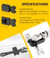 08-00 Adjustable Torque Wrench Adapter 8 In Drive For 6 19mm Metric 4 Sae And 12mm 1 To 3 8 Allen Wrenches