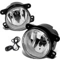 Auto Dynasty Front Bumper Driving Fog Light Lamps With Switch And Wiring Harness For Dodge Journey Magnum Jeep Wrangler