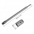 Uxcell Wall Hole Drill Bit 45mm Concrete Cement Stone Saw Cutter 440mming Depth Round Shank With Connecting Rod For Sds X4