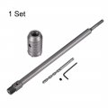 Uxcell Wall Hole Drill Bit 45mm Concrete Cement Stone Saw Cutter 440mming Depth Round Shank With Connecting Rod For Sds X4