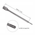 Uxcell Wall Hole Drill Bit 45mm Concrete Cement Stone Saw Cutter 440mming Depth Round Shank With Connecting Rod For Sds X4