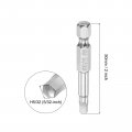 Uxcell 5 32 Magnetic Hex Head Screwdriver Bit 1 4 Shank 2 Length S2 Steel Power Tool 3 Pcs
