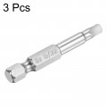 Uxcell 5 32 Magnetic Hex Head Screwdriver Bit 1 4 Shank 2 Length S2 Steel Power Tool 3 Pcs