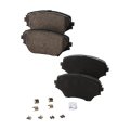 Front Ceramic Brake Pad Set For Toyota Rav4 2001 To 2005 2 Wheel Replacement 446542070 446542071 0446542130