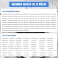 5220fr2075l 5220fr2006h Washer Water Inlet Valve For Kenmore Replaces 5220fr2006q 5220fr2006l Cold And Hot Set Lg Washers