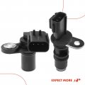 A-premium 2-pc Engine Camshaft Crankshaft Position Sensor Compatible With Jeep Grand Cherokee 2005-2006 Commander 2006 Dodge