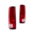 Chevy S10 Tail Light 1982-1993 Driver And Passenger Side Pair Excluded Bezel Bulbs Trim Replacement For Gm2800106 Gm2801106 