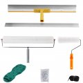 Cement Self-levelling Tool Kit Floor Levelings Self Concrete Tool With Spike Shoes Roller Remove Bubbles 13mm 