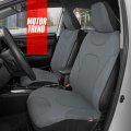 Motor Trend Aquashield Car Seat Covers For Fronts Solid Gray A Two-tone Waterproof Cars Neoprene Seat Cover Set Interior Auto