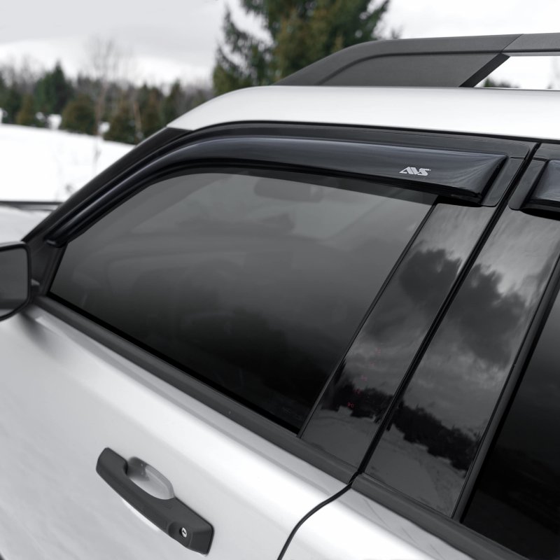 Auto Ventshade Avs Outside Mount Ventvisor Rain Guards Fits 2006 2012 Toyota Rav4- Smoke 4 Pcs 94608