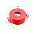 Uxcell 1pcs Red Plastic Switch Cover Protector For 22mm Diameter Push Button 55x43
