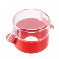 Uxcell 1pcs Red Plastic Switch Cover Protector For 22mm Diameter Push Button 55x43