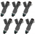 Aintier 16450-r70-a01 Engine Fuel Injectors Set Compatible With 08-10 For Acura Mdx 09-10 Rl Tl 10-12 Tsx Honda Accord 6pcs 12