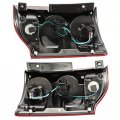 Hecasa Tail Light Compatible With 2011-2020 Dodge Grand Caravan Lamp Driver Passenger Side Replacement For 05182535af