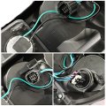 Hecasa Tail Light Compatible With 2011-2020 Dodge Grand Caravan Lamp Driver Passenger Side Replacement For 05182535af