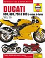Haynes Ducati 600 750 900 V-twins Manual M3290 