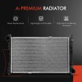 A-premium Engine Coolant Radiator A C Condenser Cooling Kit Compatible With Mercedes-benz C230 2006-2007 C280 C350 2006 3 0l 3