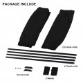 Car Side Window Sunshades Fydun 2 X 50s Sun Shade Curtain Adjustable Sunshade Drape Visor Valance Protection For Cars Trucks
