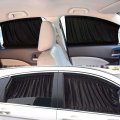 Car Side Window Sunshades Fydun 2 X 50s Sun Shade Curtain Adjustable Sunshade Drape Visor Valance Protection For Cars Trucks