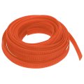 Pet Expandable Sleeving 25ft 1 2 Orange Cable Management Sleeve Cord Organizer For Wrap Protect 