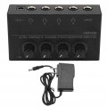 Okuyonic 4 Channel Headphone Amp Us Standard 100a 240vac Super Compact Amplifier Ha400 Monitor Distribution With Dc12v Power