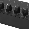 Okuyonic 4 Channel Headphone Amp Us Standard 100a 240vac Super Compact Amplifier Ha400 Monitor Distribution With Dc12v Power