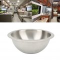 Fydun Single Bowl Sink Rv Kitchen 304 Stainless Steel Wiredrawing Smoothing Space Saving Round For Camper Boat