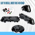 Hecasa Led Fog Light Set Compatible With 2014-2020 Chevrolet Impala Replacement For Gm2562102 Gm2563102 W Fog Bezel Wiring
