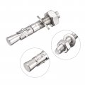 M10x70mm 304 Stainless Steel Expansion Bolt Screw For Concrete 5pcs