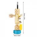 Hilitand Valve Core Remover Installer Tool 1 4 5 16 Interface Tools For Refrigeration Air Conditioning A C Line Repair