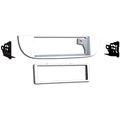 99-6515w Single Din Bianco Car Dash Kit For Fiat 500 2012 And Up White Iso Mount Installation 