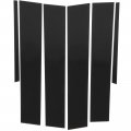 Ocpty Black Pillar Posts For Infiniti G35 5l 2003 2004 2005 2006 2007 2008 G37 3 7l 2009 2010 2011 2012 2013 6pcs Set Door Trim