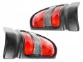 Acanii For 1994-2001 Dodge Ram 1500 Pickup Replacement Tail Lights Lamps 94-01 Left Right