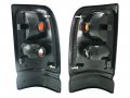 Acanii For 1994-2001 Dodge Ram 1500 Pickup Replacement Tail Lights Lamps 94-01 Left Right