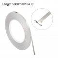 Uxcell 0 2 Inch X 164ft Foil Self Adhesive Tile Sticker Gap Sealing Tape Strip Metalized Polyester Film For Graphic Arts