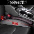 Aicel Car Seat Gaps Filler 2 Pack Microfiber Leather Crevice Plug Blockers Stop Things From Dropping Organizer Fill The Gap
