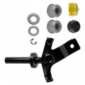 Caltric Left Steering Spindle Bushing Kit Compatible With John Deere Sabre 14 542gs Brig Strat 2002 02