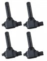 Set Of 4 Ignition Coil Packs For Toyota 86 Subaru Wrx Brz Outback Forester Legacy Crosstrek And Scion Fr S 2015 To020 2 0l 2 5l 