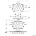 Centric 102 09152 Brake Pad 