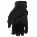 Boss Men S Utility Ripstop Synthetic Leather Palm Work Glove Tear Resistant Terry Sweat Wipe Hook And Loop Closure Gray Black 