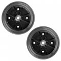 Caltric 2x Rear Wheel Brake Hub Left Right Compatible With Kawasaki Mule 3000 Kaf620g 2001 2002 2003-2008