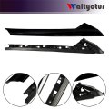 Left Driver Side Inner And Outside 2pcs Windshield A-pillar Molding Trim Replacement For Explorer 2011-2019