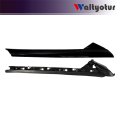 Left Driver Side Inner And Outside 2pcs Windshield A-pillar Molding Trim Replacement For Explorer 2011-2019