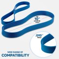 Urethane Band Saw Tires For Delta 785 10 In Bandsaw 2 Pack Heavy Duty Blue Max With Acutrack Finish No Adhesive Needed