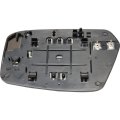 Passenger Side Mirror Glass For Mercury Mkz 2007 2010 Heated Convex With Backing Plate 6e5z17k707c Fo1325115 