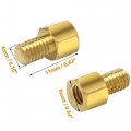 Uxcell 20 Pcs Hex Standoff Spacer M4 5 6mm Male Female Hexagonal Thread Brass Screws Nuts Spacers Standoffs For Pcb Motherboard