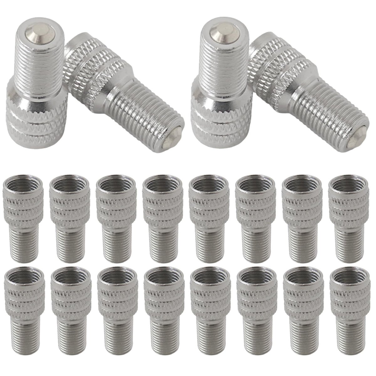 Double Seal Valve Stem Cap Inflate Tire Flow Through Tires Air For High Pressure Truck Car Rv Semi Bus 23mm Easy To Use -20